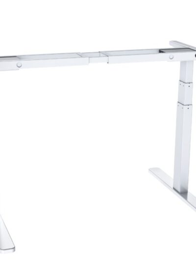 רגליים לשולחן חשמלי 2 רגליים מתכוונן גובה 60-124 ס"מ לבן – CASIII מתצוגה 40 אחוז הנחה